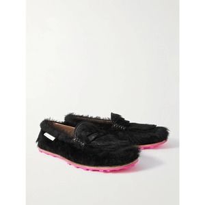 MARNI Calf Hair Penny Loafers pony size EU 42 / US 9